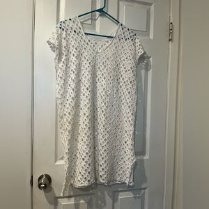 Unbranded White Swimsuit Coverup